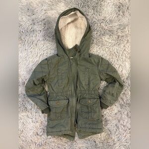Cherokee Green Insulated Hooded Jacket for Cold Weather